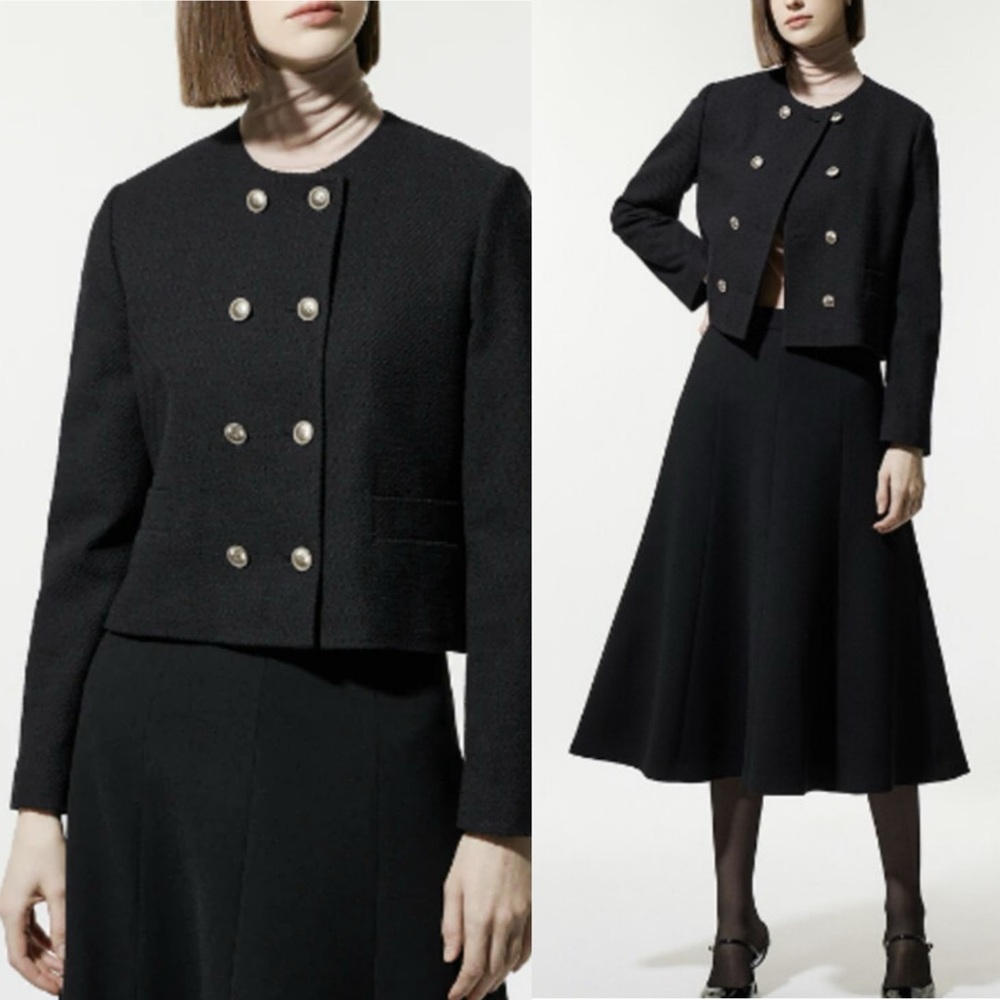 ✨NEW Zara Gold Button Jacket✨ - Picture 12 of 14